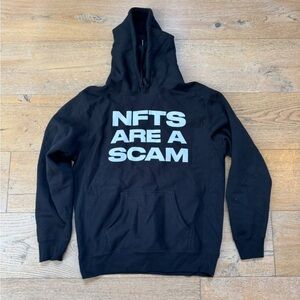The hundreds NFTS are a scam hoody size L